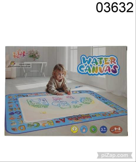 Imagen de ALFOMBRA PARA PINTAR CON SELLITOS + FIBRONES Y PINCEL 6.26